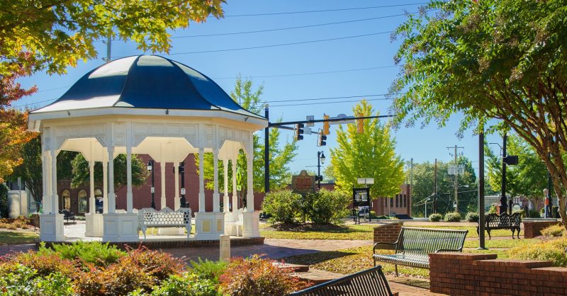 Downtown Canton, GA park