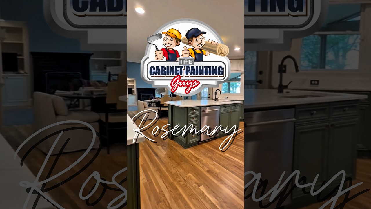 Video thumbnail: Sherwin Williams Rosemary by The Cabinet Painting Guys